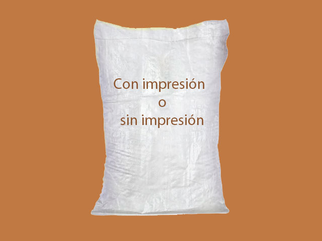 Sacos de polipropileno
